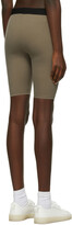 Thumbnail for your product : Essentials Taupe Athletic Biker Shorts