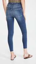 Thumbnail for your product : Good American Good Waist Crop Raw Edge Jeans