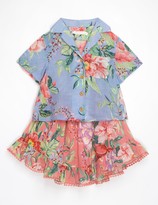 Thumbnail for your product : Zimmermann Bellitude Flounce Skirt