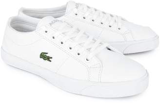 Lacoste White Marcel Laced Trainers
