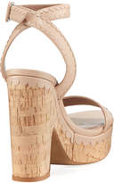 Thumbnail for your product : Tabitha Simmons Calla Cork Platform Sandal