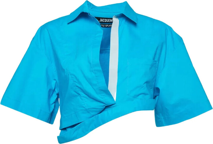 Jacquemus Pre-Owned La Chemise Capri cropped shirt