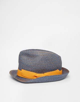 Catarzi Straw Trilby Hat