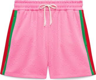 Gucci GG jersey jacquard shorts