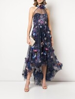 Thumbnail for your product : Marchesa Notte 3D floral dress