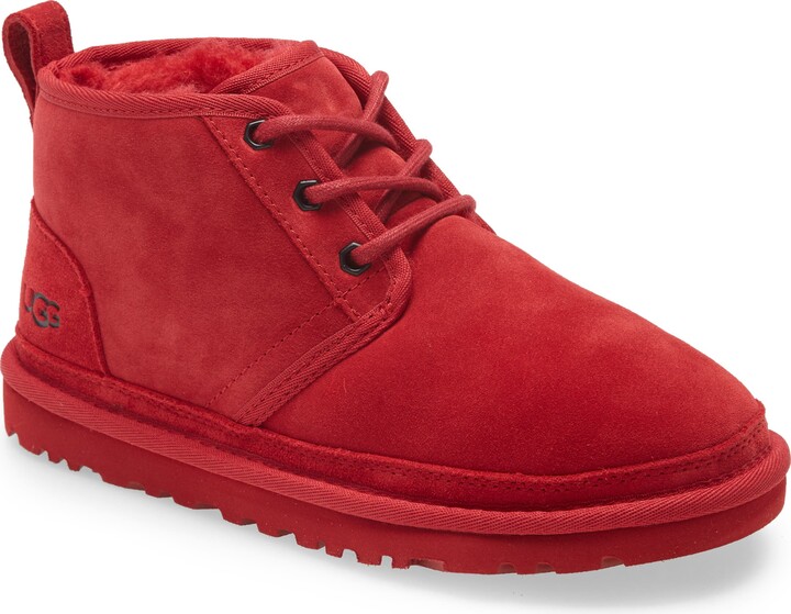 red ugg boots