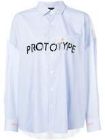 Thumbnail for your product : OMC 'Prototype' pinstripe shirt