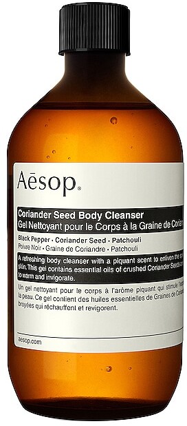 Aesop Coriander Seed Body Cleanser 500ml Refill with Screw Cap