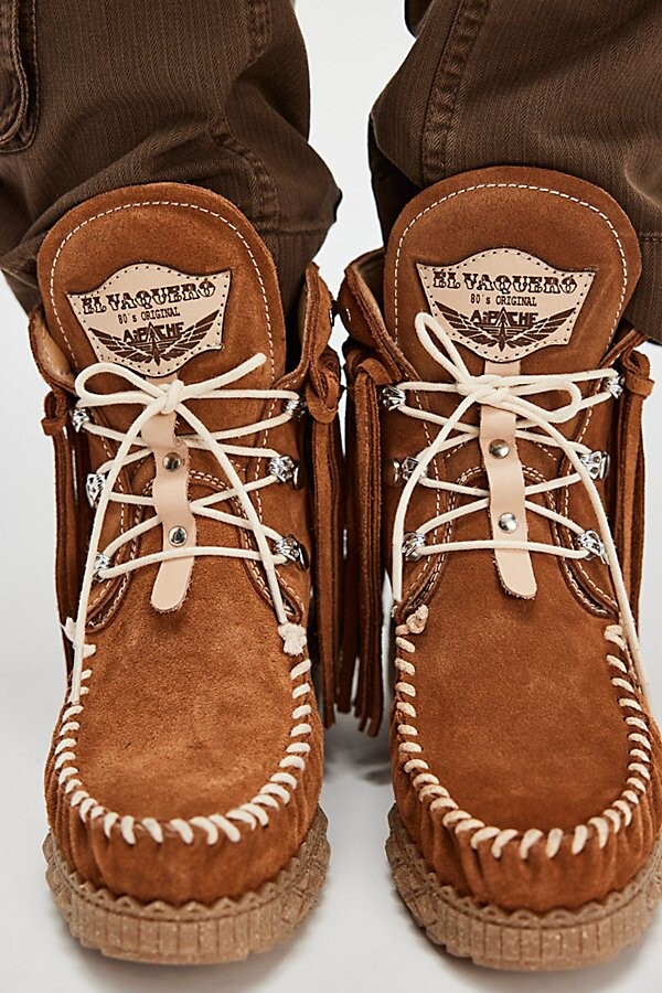 el vaquero roseland moccasin boot