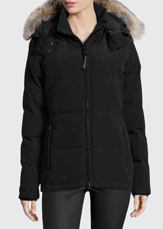 black suede fur lined jacket