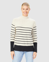 Thumbnail for your product : French Connection Women's Jumpers & Cardigans - Cosy Stripe Knit - Size One Size, S at The Iconic