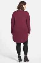 Thumbnail for your product : Eileen Fisher V-Neck Merino Sweater Dress (Plus Size)