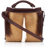 Thumbnail for your product : 3.1 Phillip Lim Burgundy Fur Small Ryder Satchel