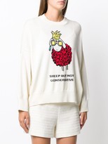 Thumbnail for your product : Boutique Moschino Sheep Embroidered Jumper