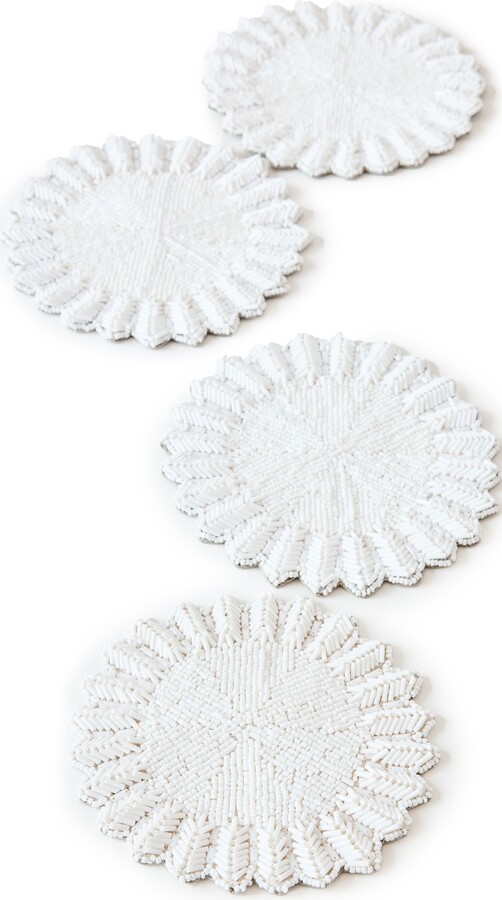 Kim Seybert Lumina Coaster Set of 4