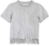 Thumbnail for your product : DL1961 Girls' Knit Tasseled Top