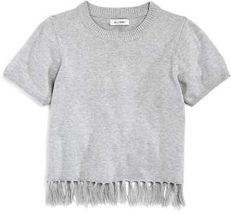 DL1961 Girls' Knit Tasseled Top