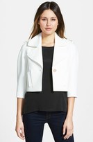 Thumbnail for your product : Ted Baker Crop Moto Jacket