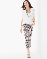 Thumbnail for your product : Chico's Serene Zebra Crop Pants