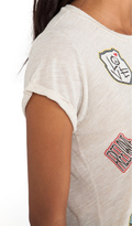 Thumbnail for your product : Lauren Moshi Edda Patches Vintage Roll Up Tee