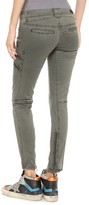 Thumbnail for your product : Blank Skinny Cargo Pants with Zipper Detail