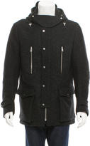 Thumbnail for your product : The Kooples Leopard Pattern Wool Coat w/ Tags