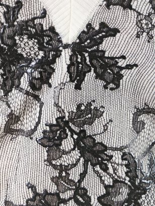 Ungaro lace jacquard jumper