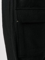 Thumbnail for your product : Rick Owens Drawstring Cropped Astaires trousers