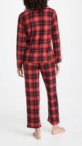Thumbnail for your product : Emerson Road Heathcliffe Plaid Sherpa Collar PJ Set