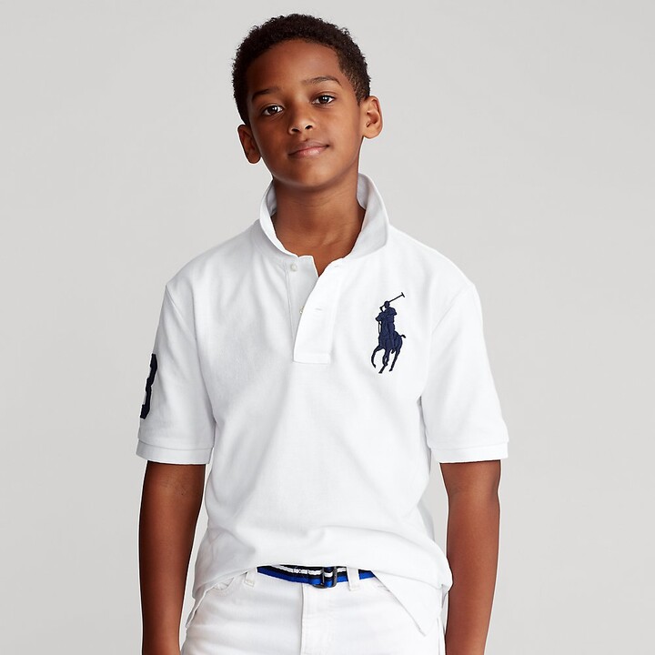 Uredelighed Cater Pest Polo Ralph Lauren White Kids' Clothes | Shop the world's largest collection  of fashion | ShopStyle