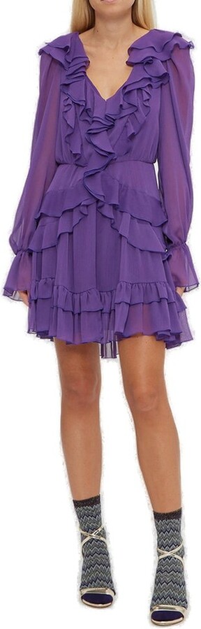 MARCO BOLOGNA Ruffled Mini Dress