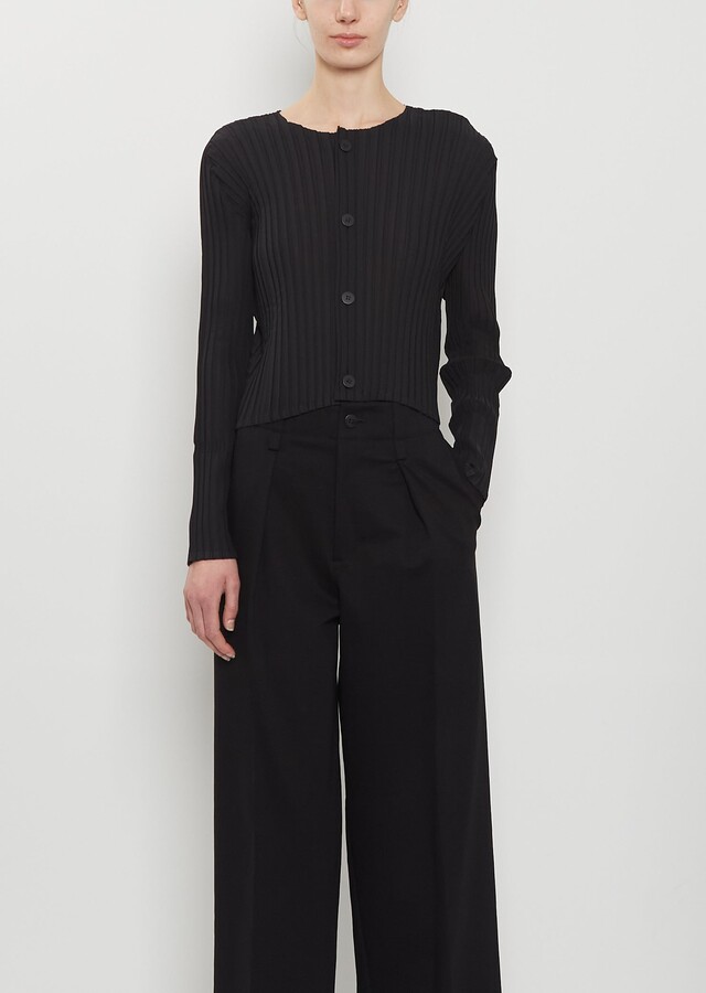 Issey Miyake Fold Pleats Cardigan