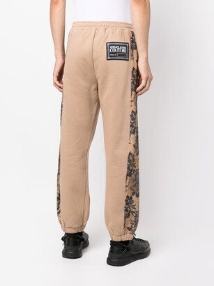 Versace Jeans Couture Floral-Print Track Pants