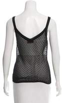 Thumbnail for your product : Missoni Open Knit Sleeveless Top