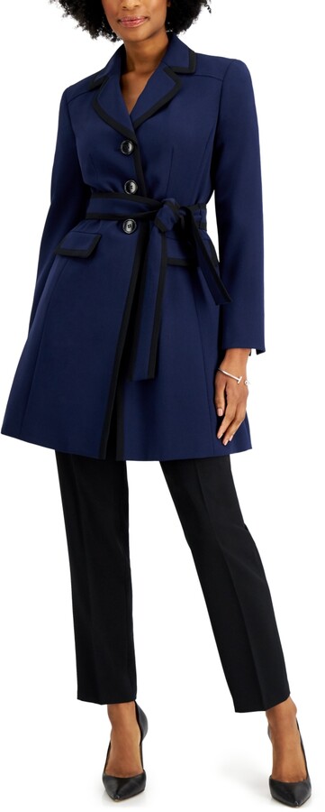navy topper jacket