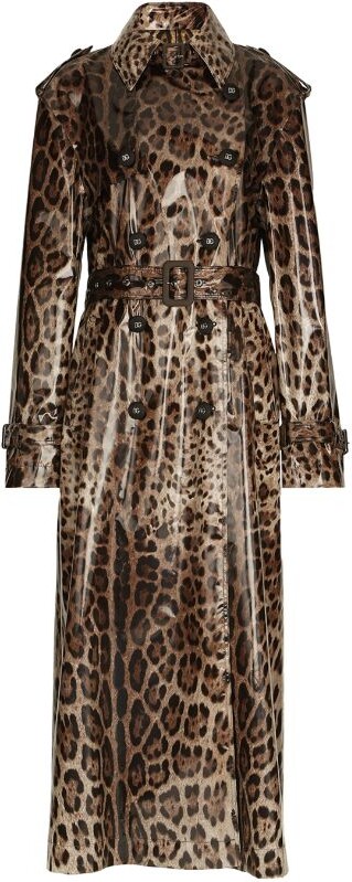Leopard Print Trench Coats | ShopStyle