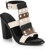 Thumbnail for your product : Rag and Bone 3856 Deane Studded Leather Sandals