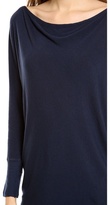 Thumbnail for your product : Alice + Olivia Boat Neck Slouchy Tee