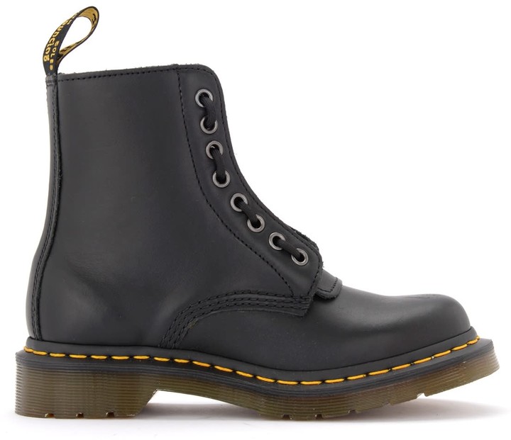 dr martens zipper front
