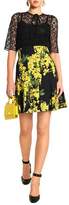 Thumbnail for your product : Dolce & Gabbana Pleated Floral-Print Crepe Mini Skirt