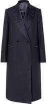 Thumbnail for your product : Golden Goose Cristal Quilted Satin-trimmed Wool-blend Coat