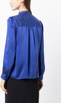 Thumbnail for your product : Paule Ka Silk Long-Sleeved Blouse