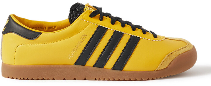 adidas Kopenhagen Suede-Trimmed Leather Sneakers - ShopStyle Trainers &  Athletic Shoes