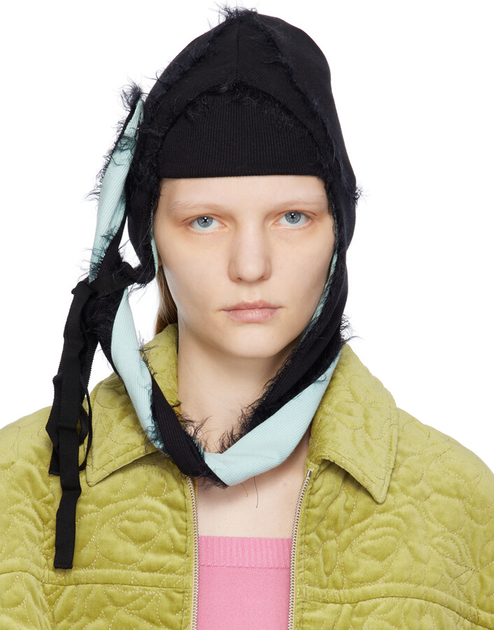 帽子 Kiko Kostadinov 23AW Angelos Beanie Kiko Kostadinov Men's' Angelos Knit Beanie in Cream | LN-CC®