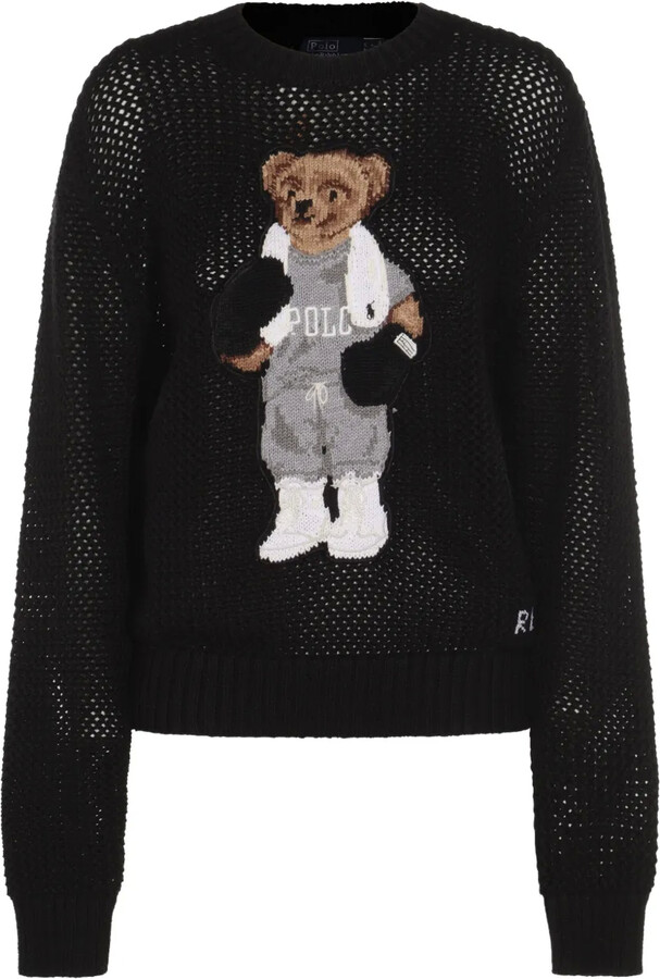 Polo Bear knitted sweater