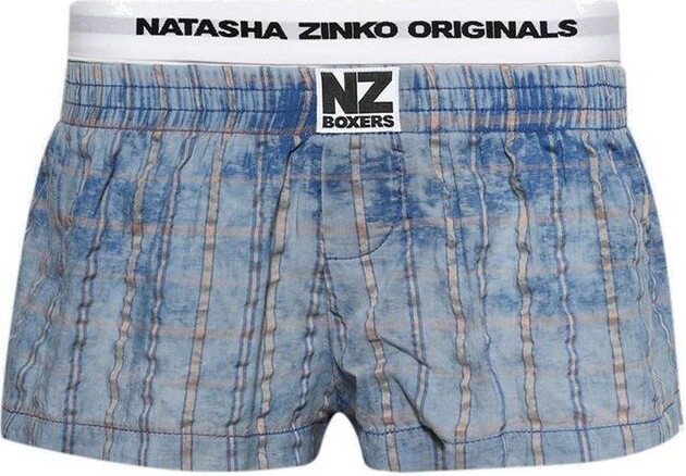 Natasha Zinko Checkered Boxer Shorts