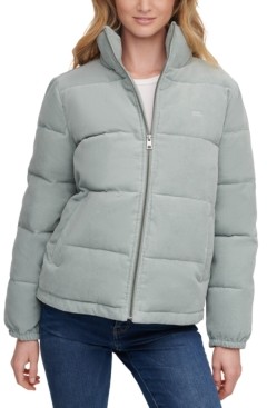 levi's black puffer jacket