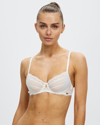 Marks and Spencer Women's White Bralettes - Non-Padded Balcony Bra - Size  36C at The Iconic - ShopStyle