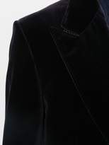 Thumbnail for your product : Tom Ford velour single-breasted blazer