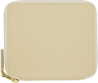 COMME des GARÇONS WALLETS Off-White Classic Leather Zip Wallet